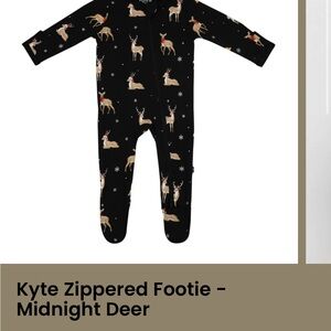 Kyte midnight deer footie